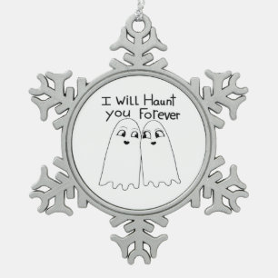 Verfolge dich - Bis dass der Tod uns Classic Schneeflocken Zinn-Ornament