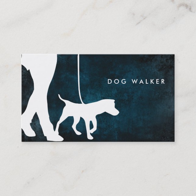 Verfolgen Sie Wanderer-Visitenkarte 3,5" x 2,0", Visitenkarte (Vorderseite)
