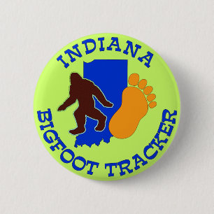 Verfolger Indianas Bigfoot Button