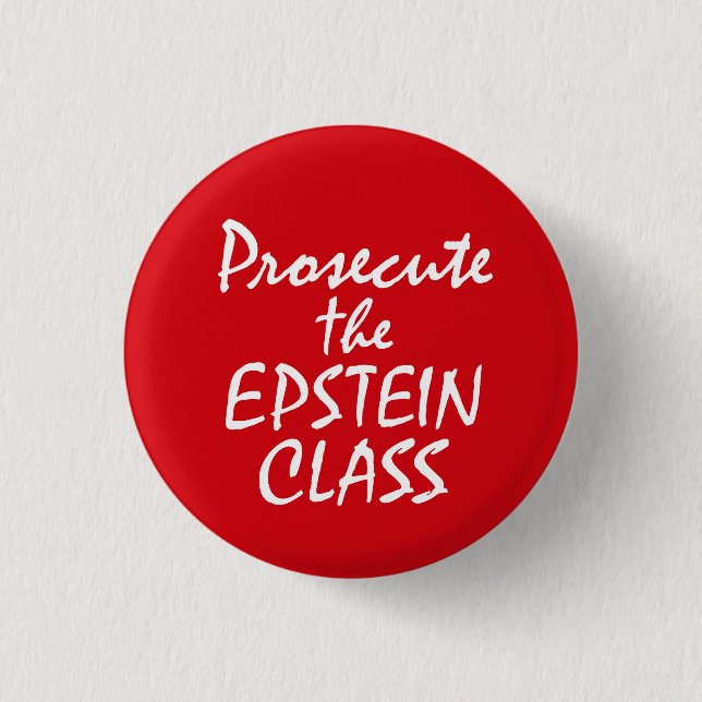 Verfolgt die Epstein-Klasse Button (Vorderseite)