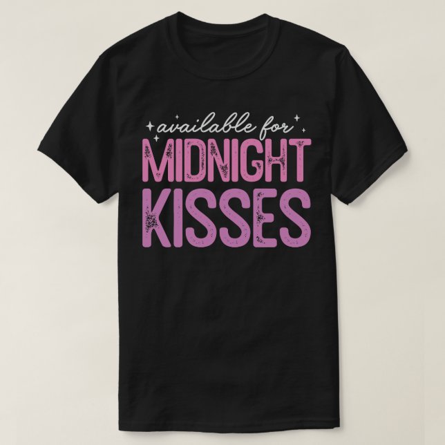 Verfügbar für Mitternacht Kisses 4 T-Shirt (Design vorne)