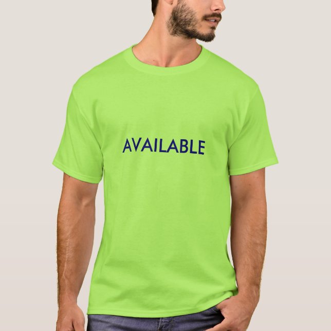 VERFÜGBAR T-Shirt (Vorderseite)