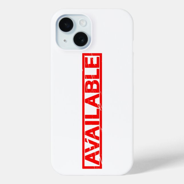 Verfügbare Briefmarke Case-Mate iPhone Hülle (Rückseite)