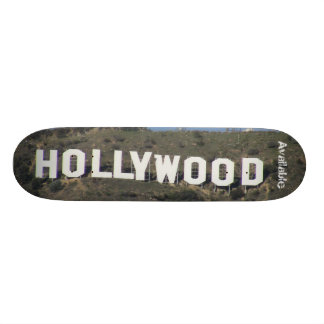 Verfügbarer "Hollywood bohrte " Skateboard