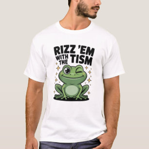 Verführ sie mit dem Tism Cool Frog T-Shirt