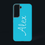 Verführerisch Aqua Samsung Galaxy Hülle<br><div class="desc">Dieses stilvolle, aqua-farbene Kartenspiel ist perfekt für Ihre Gamenterlebnisse. Es wird Ihre Kartenspiele mit Schönheit ergänzen. Es ist auch anpassbar, um es wirklich zu Ihrem eigenen zu machen.</div>