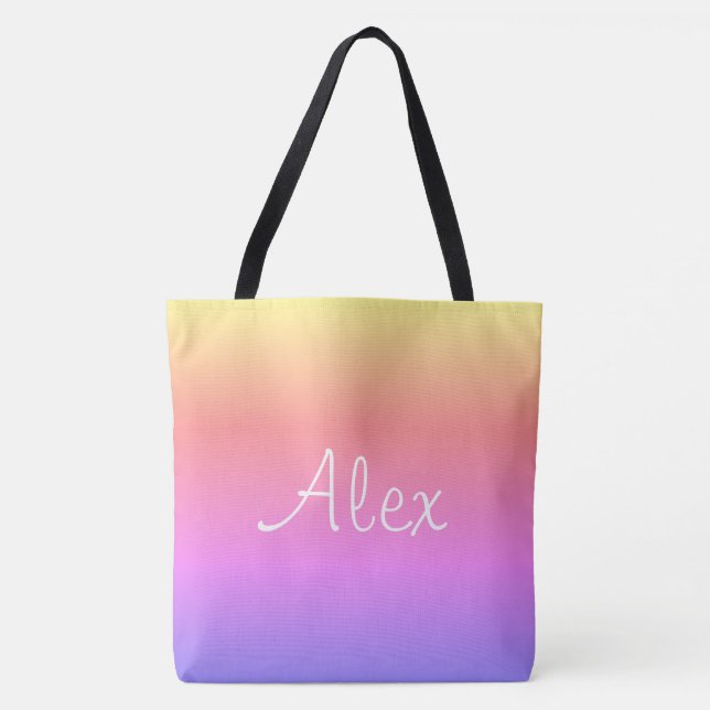 Verführerisch Aqua Tasche (Vorderseite)