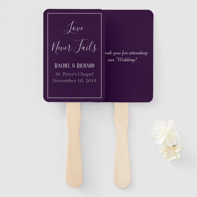 Verführerische Hochzeit Fächer (Vorne und Hinten)