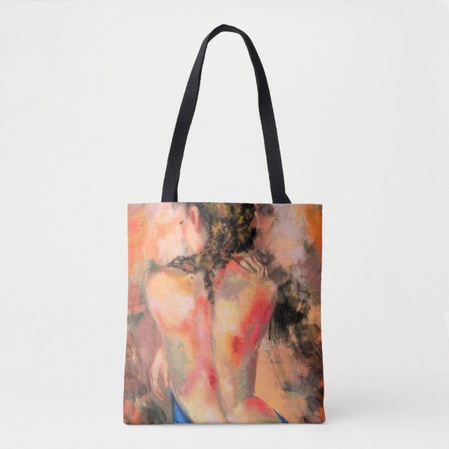 Verführerische Lady - Abstrakte weibliche Körperma Tasche (Vorderseite)