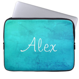 Verführerisches Aqua Laptopschutzhülle