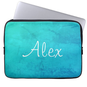 Verführerisches Aqua Laptopschutzhülle