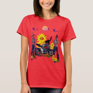 Verführerisches Hexenmeisterrot T-Shirt