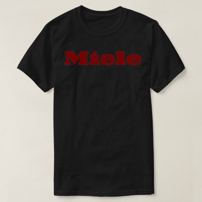 Verführerisches Miele-Design T-Shirt (Design vorne)