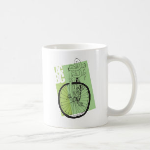 Verführung über Straßen-Fahrrad Kaffeetasse