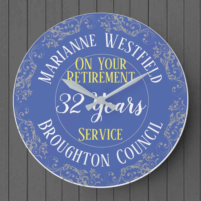 Vergabe des Aufenthaltstitels durch den Rat mit Ja Große Wanduhr (Von Creator hochgeladen)