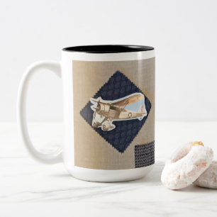 Vergangene Abenteuer Zweifarbige Tasse