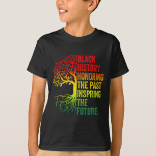 Vergangene Inspirierend zukünftige Männer - Schwar T-Shirt