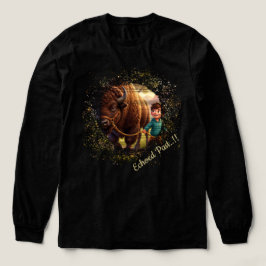 Vergangene Launen des Jungen und des Bisons Tri-Blend Shirt