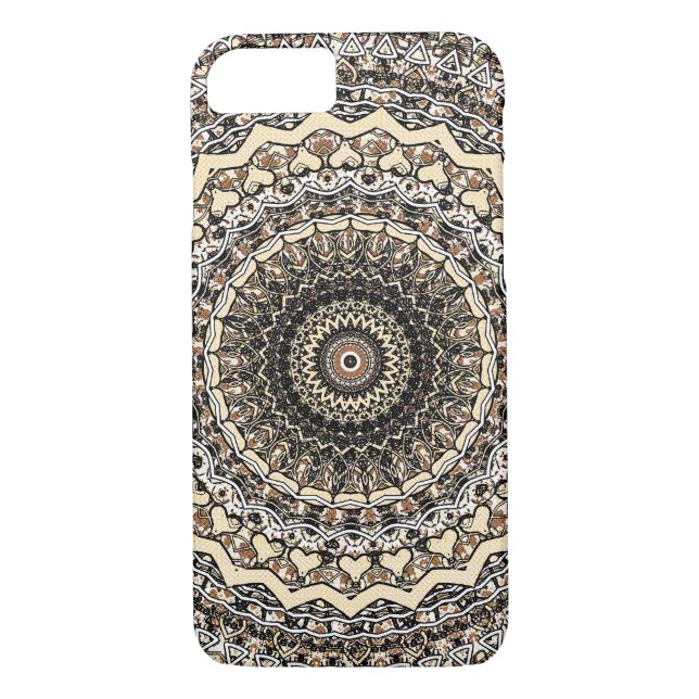 Vergangenes Liebemandala-Kaleidoskop-Muster iPhone Case-Mate iPhone Hülle (Rückseite)