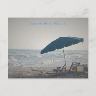 Vergangenheit der Premierminister, Dauphin Island, Postkarte