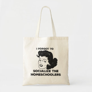 Vergaß, die Homeschoolers Taschen-Tasche zu Tragetasche