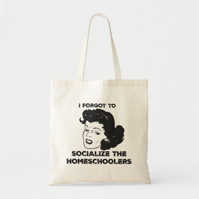 Vergaß, die Homeschoolers Taschen-Tasche zu Tragetasche (Vorne)