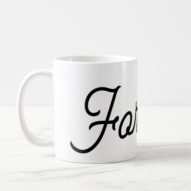 Vergebener Kaffee Kaffeetasse (Links)