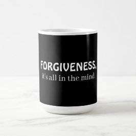 Vergebung, es ist alles im Kopf Kaffeetasse