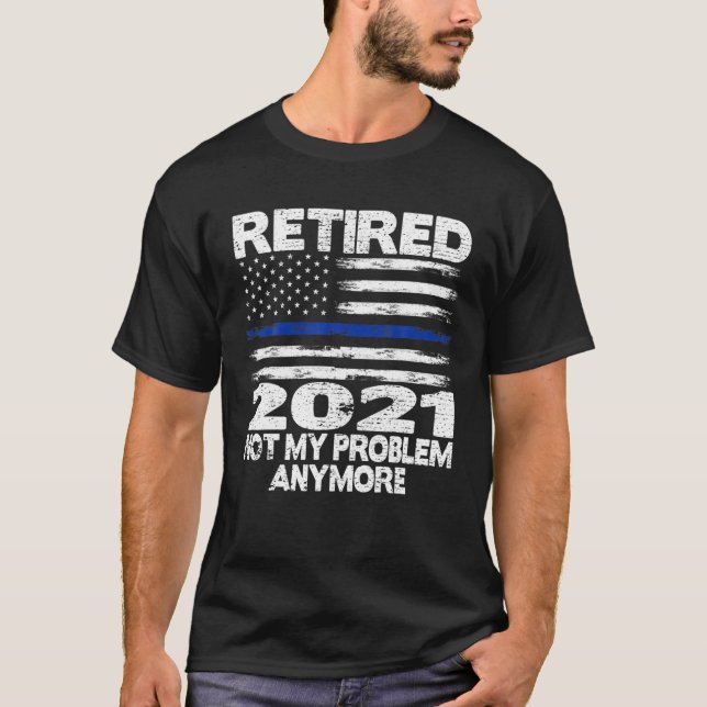 Vergeltung 2021 für Polizeibeamte ich T-Shirt (Vorderseite)