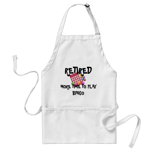 Vergeltung...Mehr Zeit zum Bingo spielen Schürze (Vorne)
