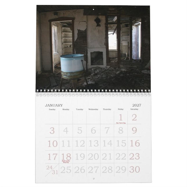 vergessen auf dem Grasland Kalender (Jan 2027)
