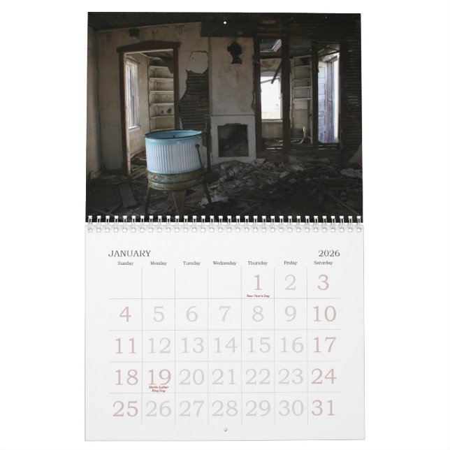 vergessen auf dem Grasland Kalender (Jan 2026)