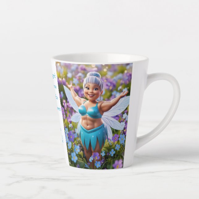 Vergessen-Ich-Nicht-Blume Fairy Milchtasse (Rechts)