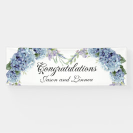 Vergessen-Me-Not-Blume Wasserfarbenelegante Banner
