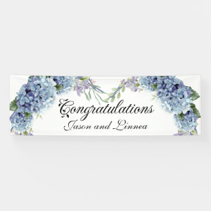 Vergessen-Me-Not-Blume Wasserfarbenelegante Banner