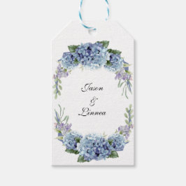 Vergessen-Me-Not-Blume Wasserfarbenelegante Geschenkanhänger