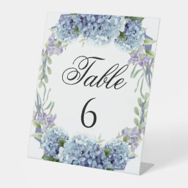 Vergessen-Me-Not-Blume Wasserfarbenelegante Sockelschild