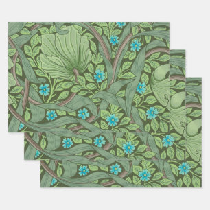 Vergessen-Me-Nots, Wallpaper von William Morris Geschenkpapier Set