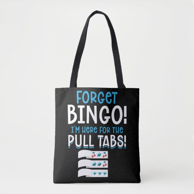 Vergessen Sie Bingo Lucky Pull Tab Tasche (Vorderseite)