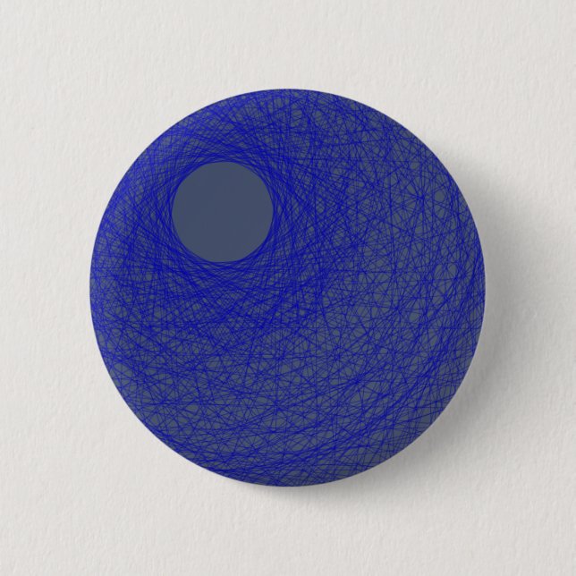 Vergessen Sie bitte, zum blauen Ozean zu fallen Button (Vorderseite)