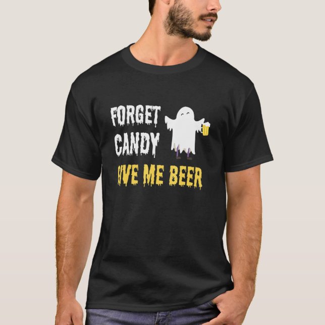Vergessen Sie das Bonbongebäck I Monster Ghost Hal T-Shirt (Vorderseite)