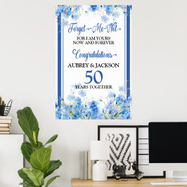 Vergessen Sie das Ich-nicht-Jubiläum Poster