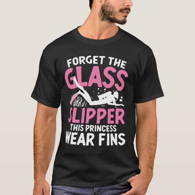 Vergessen Sie den Glass Slipper dieser Princess We T-Shirt (Vorderseite)