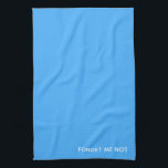 Vergessen Sie den nicht blauen Farbnamen Geschirrtuch<br><div class="desc">Vergessen Sie den nicht blauen Farbnamen</div>
