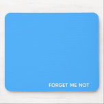 Vergessen Sie den nicht blauen Farbnamen Mousepad<br><div class="desc">Vergessen Sie den nicht blauen Farbnamen</div>