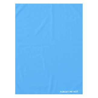 Vergessen Sie den nicht blauen Farbnamen Tischdecke