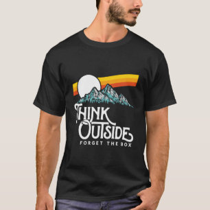 Vergessen Sie die Box Mountains im Freien T-Shirt