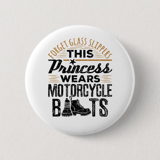 Vergessen Sie die druckvollen Motorradstiefel aus  Button (Vorderseite)