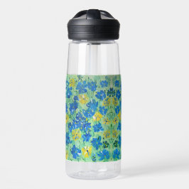 Vergessen Sie die Flasche mit nicht blumigem Wasse