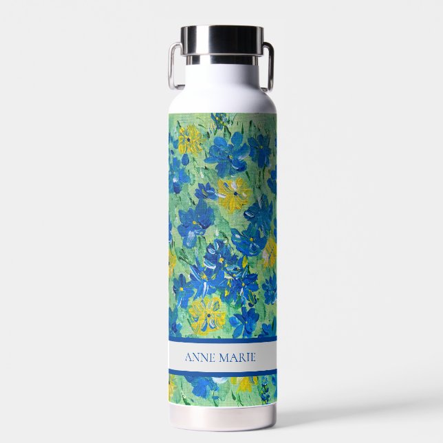 Vergessen Sie die Flora und Fauna Individuelle Nam Trinkflasche (Vorne)